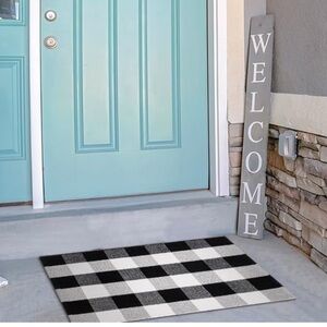 🆕 Buffalo Plaid Indoor/Outdoor Cotton Rug